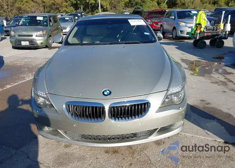 2009 BMW 650I z USA, uszkodzony, nr VIN WBAEA53549CV92518